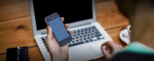 iphone and laptop